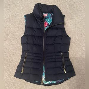 Lilly Pulitzer puffer vest. Wonderful condition.